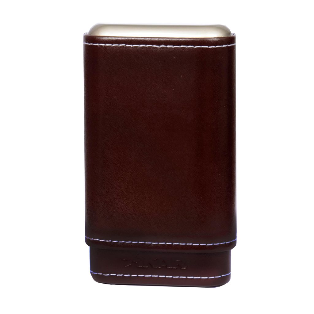 Envoy cigar case - brown