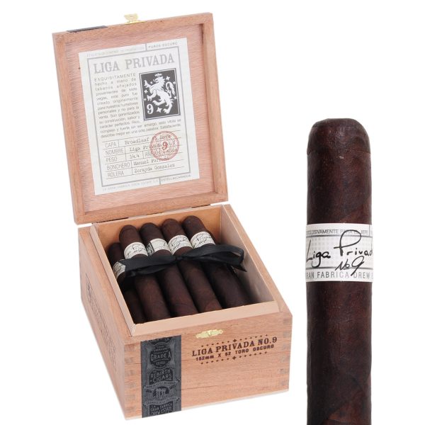 Drew Estate Liga Privada No. 9 Toro 6 x 52