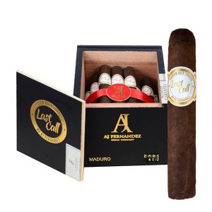 AJ Fernandez Last Call Maduro Corticas 4 x 52