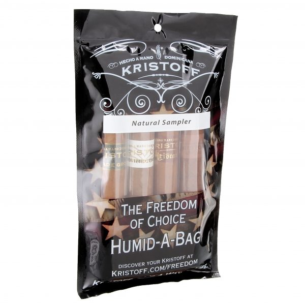 Kristoff Natural Best Of The Bold 4-Cigar Sampler Humid-A-Bag – подаръчен комплект