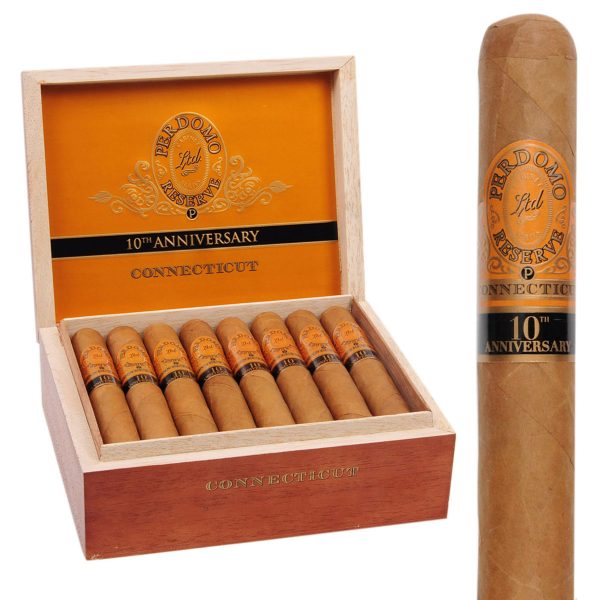 Perdomo 10th Anniversary Reserve Connecticut Robusto 5x54 - OUT OF STOCK