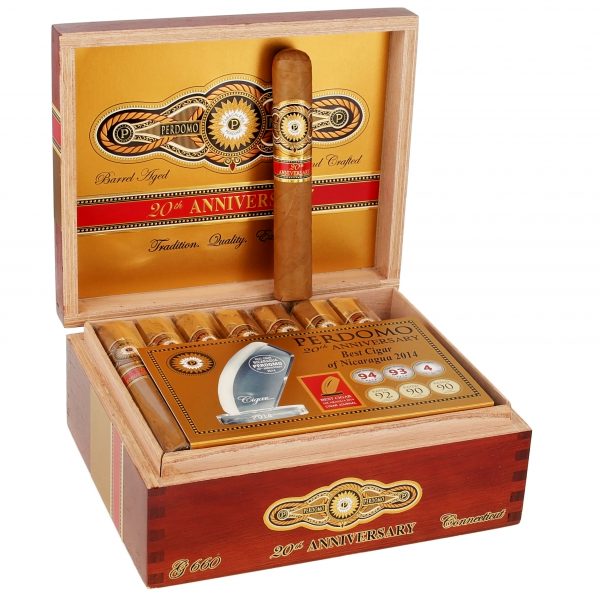 Perdomo 20th Anniversary Gordo Connecticut 6x60 - OUT OF STOCK