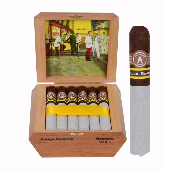 Aladino Corojo Reserva Robusto 5 x 50