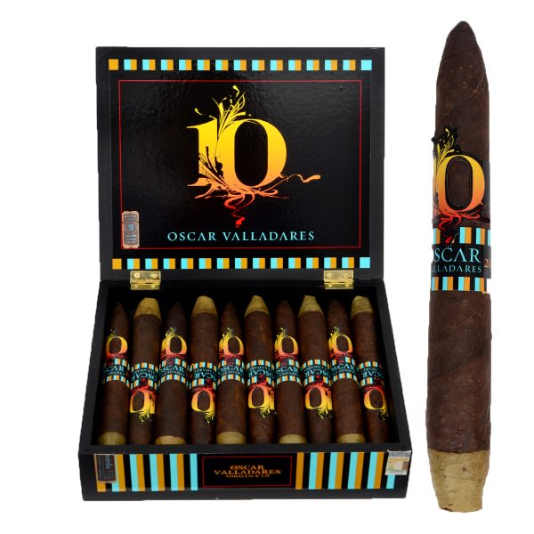 Oscar Valladares 10th Anniversary Limited Edition Maduro Salomon 7 x 52/60