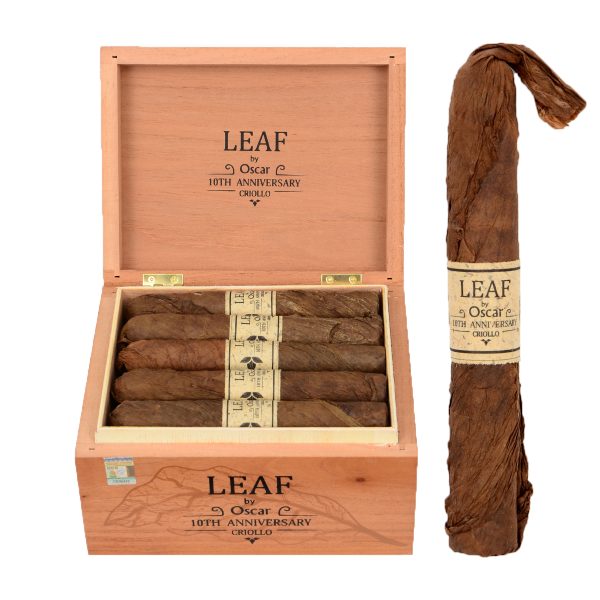 Oscar Valladares Leaf by Oscar 10th Anniversary Criollo Toro 6×52