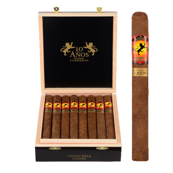 Esteban Carreras 10 Años Churchill 7 x 50