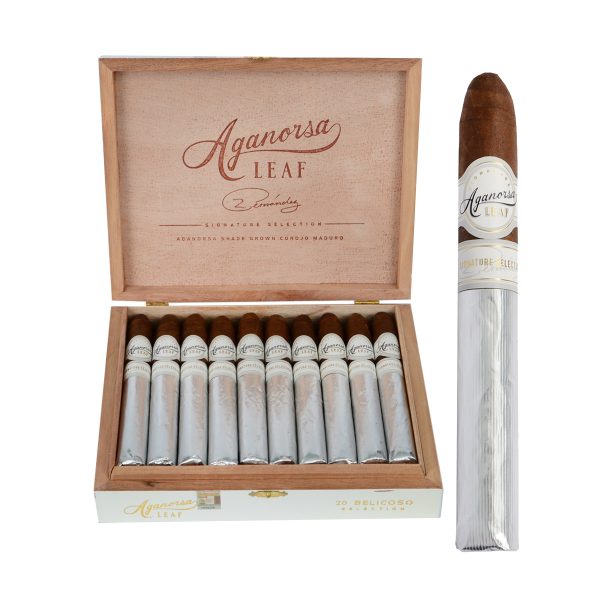 Aganorsa Leaf Signature Selection Maduro Belicoso 6 1/4 x 52