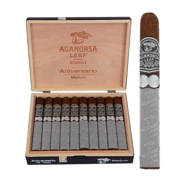 Aganorsa Leaf Aniversario Maduro Toro 6 1/4 x 52