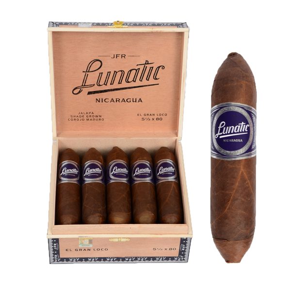 Aganorsa Leaf JFR Lunatic Loco El Gran Loco 5 1/2 x 80 - Нет в наличии