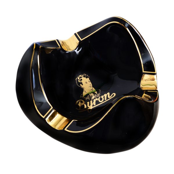 Cigar Ashtray Byron Limited Edition Tulip - black