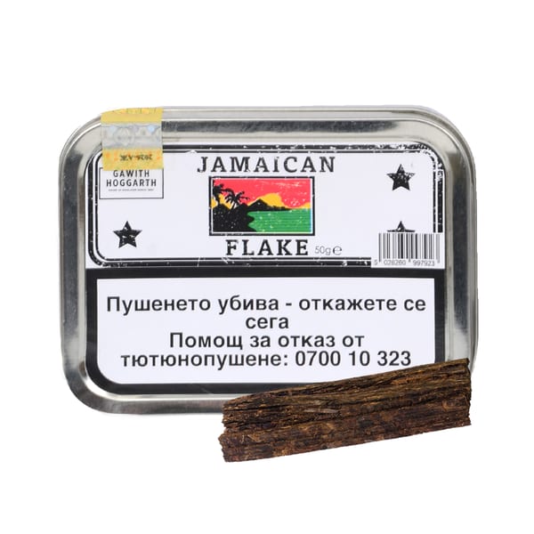 Трубочный табак Gawith Hoggarth & Co Jamaican Flake (Dark Rum Flake) 50 г.